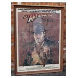 Large Indiana Jones Framed Poster