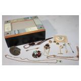 Lot of signed costume jewelry w/Burnes of Boston