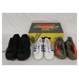 3pr Shoes; Thorogood size 12M, Hamburg Adidas