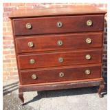 Antique Queen Anne Chest of Drawers