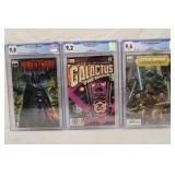 3pc Graded Comics inc. Star Wars; The High