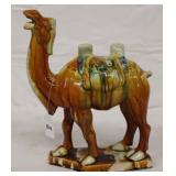 11.5' tall Chinese Tang style Sancai