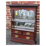 Antique Hanging Mirrored Cupboard