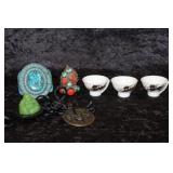 Misc Jewelry & Saki Cups & Small Buddha