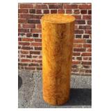 Art Deco Burlwood Pedestal 45'