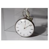 French Monferrier Paris Pocket Watch, Key wind,