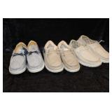 3 pair Hey Dude Women's Size 8 & 9