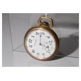 21 Jewel Trans Pacific Pocket Watch, Keyston
