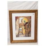 Jann Pollard Original Watercolor, Italian
