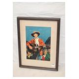 John Floherty Jr. Original Colored Pencil of