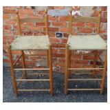 Pair of Maple Highchairs by Shaker Woodshop