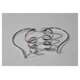 Light Tornadoes Pollished Moder Sterling