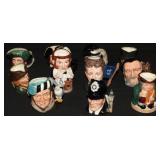 11pcs Royal Doulton The Falconeer, Robin Hood,