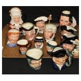 13pcs Royal Doulton Collector Mugs, 3 Mini,