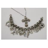 2pcs of Kirks Folly Item Charm Bracelet/Necklace