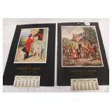 2 - 1914 Calendars, Joseph F. Duda, Chicago,