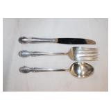 3pc Sterling 'Wedding Bells' by Rogers