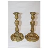 Pair of Antique 19th century French quilted