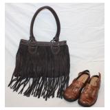 Pair of 7.5 medium Ladies Shoes (new),