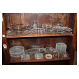 Approx. 60 Pcs. Imperial Candlewick, plates,