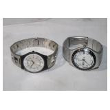 2pcs Vintage Swatch Watches, 1 Irony Watch,