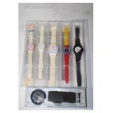 6pcs Vintage Swatch Watches in Original Boxes
