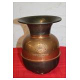 Redskin Brank Vintage Spitoon 11in Tall