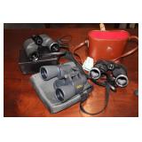 3 Pairs of Binoculars