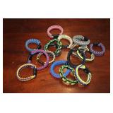 Lot of Paracord Survival Bracelets