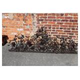 Cast Iron Sculpture Fireplace Screen? 30' x 80'
