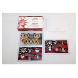 2008 US Silver Proof Sets in original box.