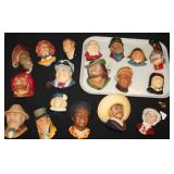18pcs Bossons Faces, Wall Art