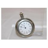 Knickerbocker Pocket Watch, Engraved Silvertone