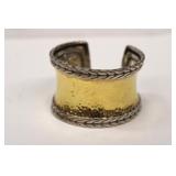 John Hardey Palu Cuff Bracelet 22kt Gold and 925
