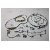 Lot of Fine costume Jewelry; Brighton &