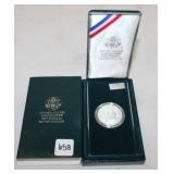 US Eisenhower Cetennial Proof Silver Dollar