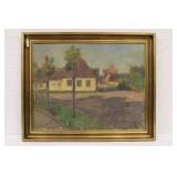 Original Oil on Canvas signed Edon-P