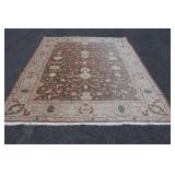 96' x 120' Hand made Wood Rug (some fading)