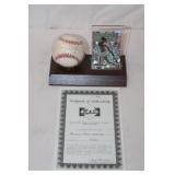 Andruw Jones signed Baseball w/ COA
