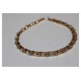 14kt yellow gold Bracelet, 7' long
