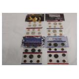 4 US Mint Sets, 1995, 1996, 1997, 1998 in