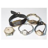A Collection of Men's and Ladies' Watches, 5 Total