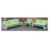 3pcs Mid-Century Danish Modern Sofa Set