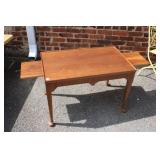 Mahogany Tea Table w/ 2 Slideouts