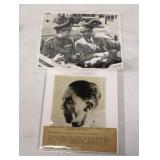 WWII Press Photo of Joseph Goebbels Propagander