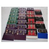 24 US Proof Sets 1975 - 1998