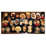 25pcs Bossons Faces, Wall Art