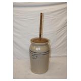 Marshall Pottery Butter Churn, 30 in Tall