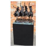 Remington Bronze 'Coming Through The Rye'