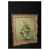 Reproduction of 'Flowers in a Rococo Vase' by Paul